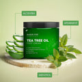 Majestic Pure Tea Tree Foot Cream with Tea Tree Oil - 8 Oz Tea Tree 8 Fl Oz (Pack of 1)