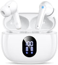 Wireless Earbuds, 2025 Ear Buds with Big Bass Stereo Sound, Lightweight Bluetooth Earbuds with 48 Hours Playtime, In-Ear Fit Earphones, IPX7,