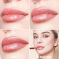 Oulac Light Pink Lipstick for Women with Metallic 3D Shine Lightweight Hydrating Formula, High Impact Lip Color, Vegan Beauty, Full Coverage Lip