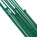 ZZRanYe 6 inch 3mm Dark Green Nylon Garden Cable Zip Ties Self Locking Cable Ties Twist Ties, Multi-Purpose Cable Tie (100 Pcs)