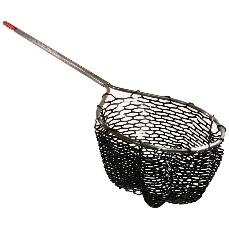 Frabill Sportsman Landing Fishing Net 3/8" Black Rubber Netting Hoop Size: 17" X 19"