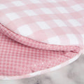 Kitchenaid Gingham Mini Oven Mitt 2-Pack Set, Dried Rose, 5.5"X8