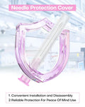 100Pcs 18Ga 1 Inch Needle Luer Lock Lab Accessories, Sterile Individual Package for Scientific Measuring, Refilling Inks 18G 1 inch (25MM)