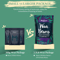 Maxpearl Wax Beads for for Brazilian/Coarse Hair, 10.5oz/300g, Dark Green
