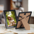 Hoikwo 18 Packs 3.5X5 Small Black Multi Picture Frames Set for Family Photos, Artwork, Light Weight Bulk 3.5 by 5 Frames Pack for Wall Hanging and