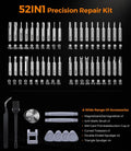 2026 Updated 52in1 Mini Precision Screwdriver Set, [S2 Military-grade alloy] Small Screw Driver Set, Magnetic Repair Tool Kit for Phone, PC,