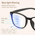 Gaoye Stylish Eyewear Frame Accessories - Blue Light Glasses for Woman - Computer Glasses for Blue Light Blocking A1 Matte