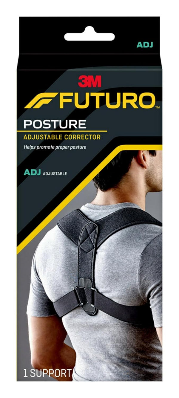 FUTURO Posture Corrector, Fits Men and Women, Helps Promote Better Posture, Back Support, Doctor Developed, Adjustable Adjustable Posture Corrector