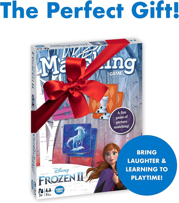 Ravensburger Wonder Forge Disney Frozen 2 Matching Game | Build Focus and Memory with Elsa, Anna, and Olaf | Fun and Engaging Activity for Kids