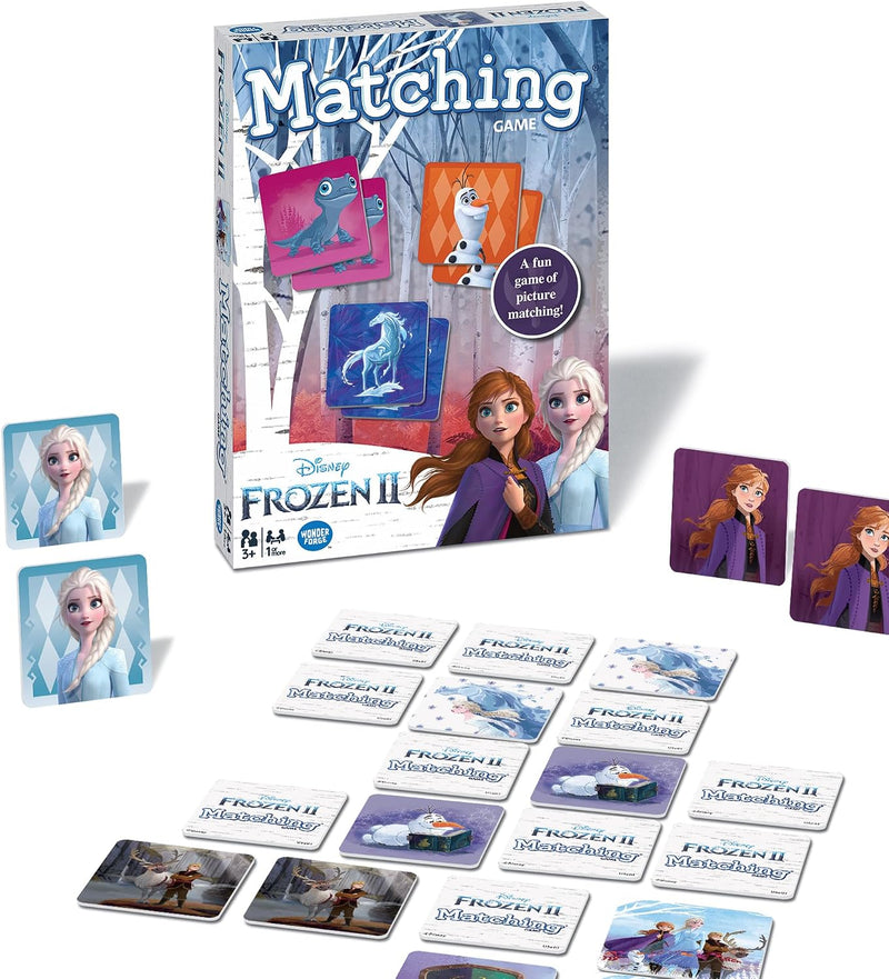 Ravensburger Wonder Forge Disney Frozen 2 Matching Game | Build Focus and Memory with Elsa, Anna, and Olaf | Fun and Engaging Activity for Kids