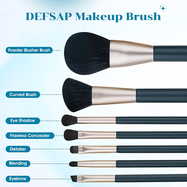 Cosmetic Makeup Brushes Set, Professional Make up Set, Premium Brush Kit Tools, Soft Synthetic Hair Makeup Brushes for Face, Cheek, & Eye Makeup,