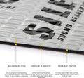 Siless 80 mil 5 sqft Car Sound Deadening mat - Butyl Automotive Sound Deadener - Noise Insulation and Vibration Dampening Material