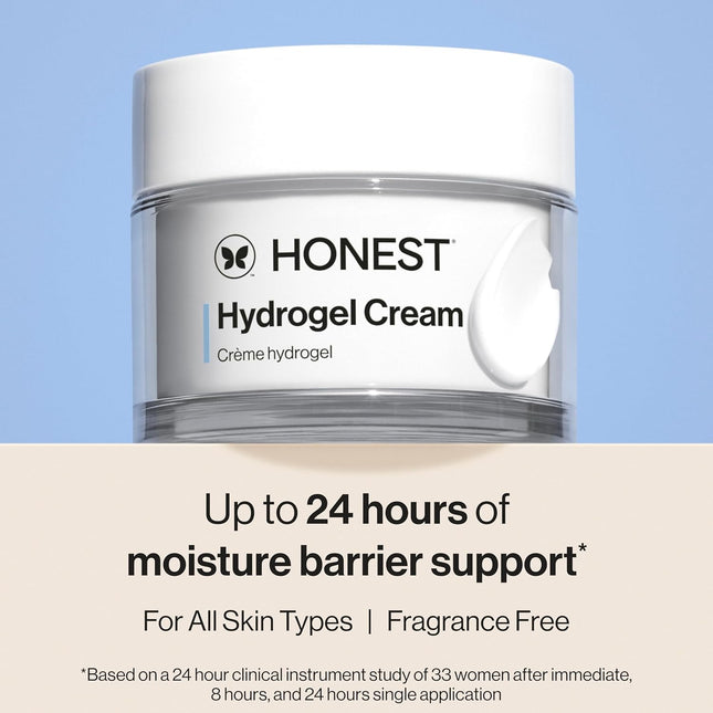 Honest Beauty Hydrogel Cream with Hyaluronic Acid | Lightweight, Moisturizing Wa