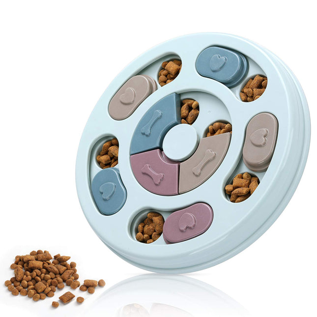 Dog Puzzle,Dogs Food Toys for IQ Training & Mental Enrichment,Dog Treat Puzzle(B