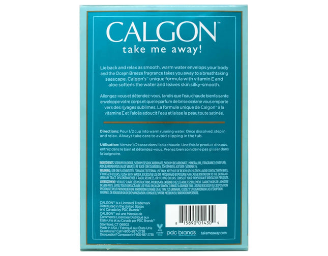 Calgon Ultra-Moisturizing Bath Beads, Ocean Breeze, 30 Ounce