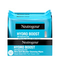 Neutrogena Hydro Boost Face Wipes + Hyaluronic Acid, Hydrating Makeup Remover Wipes Remove Dirt & Waterproof Makeup, Hypoallergenic, 100%