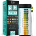 JNW Direct pH Test Strips for Urine and Saliva - 150 Litmus Paper Strips 4.5-9 pH Test Strips