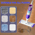 Upgraded Spray Mop Refills Pads for Powermop, Reusable Mop Refill Pads Replacement Head for Power Mop, Microfiber Mopping Pads for Multi-Surface