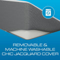 Kolbs Bed Wedge Pillow for Sleep Apnea, Sleeping Comfort, Relaxing, Acid Reflux, Heartburn and Back Pain Relief. Cushion for Sitting up in Bed.