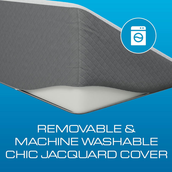 Kolbs Bed Wedge Pillow for Sleep Apnea, Sleeping Comfort, Relaxing, Acid Reflux, Heartburn and Back Pain Relief. Cushion for Sitting up in Bed.