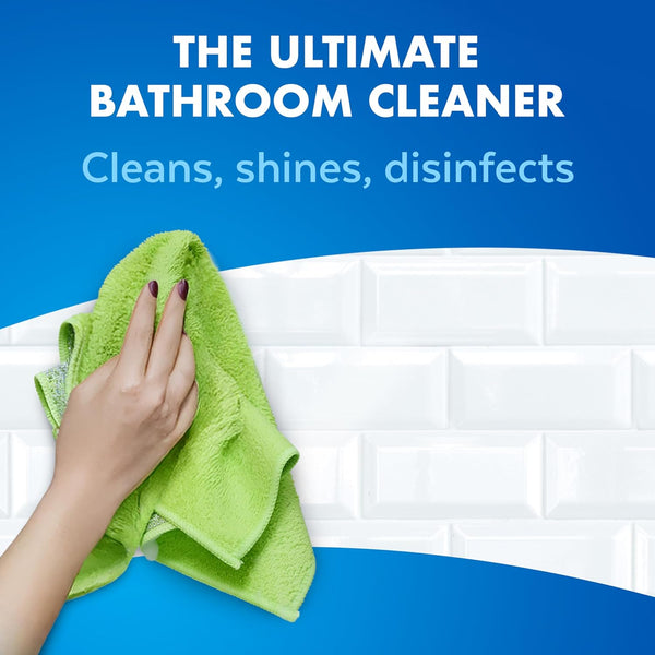 Lysol Power Foaming Bathroom Cleaner, Multipurpose Cleaner for Showers, Bathtubs, Sinks, Disinfectant Spray Kills 99.9% of Germs, Zero Bleach