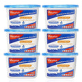 Vacplus Moisture Absorbers 6 Pack, 10.5 Oz Portable Humidity Absorber Boxes for Your Bathroom, Closet & Car, Dehumidifier with Fragrance Free,