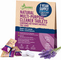 12 Pack Natural Multi-Purpose Cleaner - All Surface Multipurpose Cleaning Tablets Refill - Eco-Friendly Product & Cleaning Supplies - 1 Tablet =