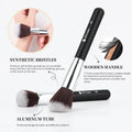DUcare Makeup Brushes with Travel Bag 15Pcs Makeup Brush Set | Premium Synthetic Powder Foundation Contour Blush Concealer Eye Shadow Blending