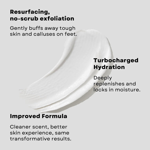 Amlactin Foot Repair Cream - 3 Oz Cream for Dry Cracked Heels with 15% Lactic Acid - Exfoliator and Moisturizer for Dry Skin (Packaging May Vary)