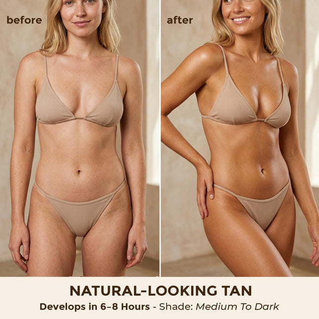 Self Tanner Mousse - USA Made with Natural & Organic Ingredients, Self Tanning M