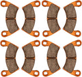 Zinger Brake Pads for Polaris RZR XP 1000 EPS 2022 2021 2020 2019 2018 2017 2016 2015 2014 & 2014-2021 RZR 1000 XP 4 except Premium Edition,4 Set