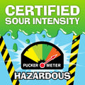 Toxic Waste Hazardously Sour Candy Drums, 5 Flavors + Mystery, 3 Pack 1.7 Ounce (Pack of 3)
