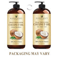 Handcraft Blends Fractionated Coconut Oil - 16 Fl Oz - 100% Pure and Natural - Premium Grade Carrier Oil for Skin, Hair and Body - Massage - Hair