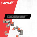 Gamo PBA Platinum Air Gun Pellets – High Performance Pellets, Multiple Calibers .22 Caliber Silver,Red