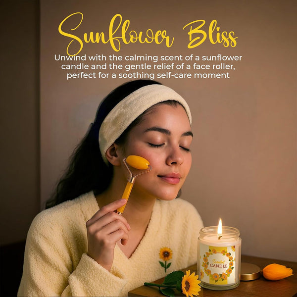 Andlane Sunflower Gifts for Women - Unique Gift Basket Set - Birthday Gifts for Women, Best Friend, or Sister - Sunshine Box Care Package, Get