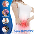 MINOLL Back Stretcher for Lower Back Pain Relief, Multiple Level Adjustable Arch Lumbar Back Cracker Board, Back Cracking Device, Back Massager