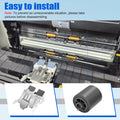 PA03586-0001 PA03586-002 Pick Roller and Pad Assembly [2025 New Version] for Fujitsu S1500 Roller S1500M Fi-6110 N1800 Scanners