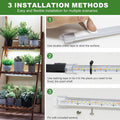 Kullsinss 16in Grow Light Strips, 120 LEDs Full Spectrum Indoor Plant Light | Under Cabinet Growing Lamp with 6/12/16H Auto Timer, 5 Dimmable