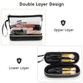 Ethereal Travel Makeup Bag, Clear Cosmetic Bag Make up Organizer TSA Approved Toiletry Bag, Waterproof Pouch for Women Purse for Toiletries