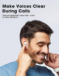 Wireless Earbuds, 2025 Ear Buds with Big Bass Stereo Sound, Lightweight Bluetooth Earbuds with 48 Hours Playtime, In-Ear Fit Earphones, IPX7,