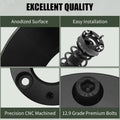 AUTOPTIM 2.5" Front Leveling Lift Kit - Replacement for 2006-2024 Dodge Ram 1500 4WD, 2005-2007&2009-2011 Dodge Dakota 2WD, 2006-2009 RAIDER 4WD