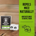 Grandpa Gus'S Extra-Strength Mouse Repellent Pouches, Cinnamon/Peppermint Oils Repel Mice from Nesting & Freshen Air in