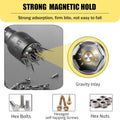 Hex Magnetic Power 8mm 5/16 Socket Adapter Drill Bit Nut Driver Set 1/4 inch Hex for Power Tools, 12-Piece 8mm 12pcs