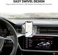 Navor Universal Air Vent Magnetic Car Mount in Black for iPhones and Android Devices