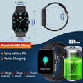 Smart Watch for Women Men(Answer/Make Call), Smartwatches with Heart Rate/SpO2/Sleep/Stress Monitor, IP68 Waterproof Activity Tracker for Android