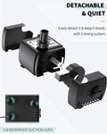 Uniclife 80 GPH Submersible Water Pump 4W 2.4ft High Lift Quiet Pump for Fountain Aquarium Fish Tank 80GPH