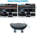 Car Seat Cushion for Driving - Comfort Memory Foam for Car Driver Seat- Back Support, Pain Relief - for Car Travel, Long Trips (Black)