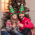 Christmas Hat,Gnome Hat, Strange Dr.Seuss Hats,Holiday Duck Cap for Xmas New Year Festive Party Supplies Green Side