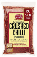 Crushed Red Pepper Flakes 5 Pound Bulk Value Pack - Chili Flakes - by Spicy World 5 Pound (Pack of 1)