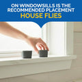 Hot Shot Flying Insect Trap, Discreet, Trap Attracts, Captures and Kills House Flies and Fruit Flies, 24/7 Continuous Attraction, No Plug-In or